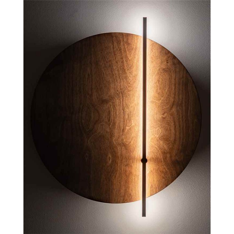 Бра, настенный светильник Nowodvorski 11432 Sunset D LED-модуль 1x7W 3000K 65Lm IP20 коричневый
