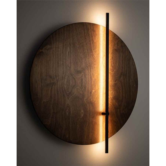 Бра, настінний світильник Nowodvorski 11432 Sunset D LED-модуль 1x7W 3000K 65Lm IP20 коричневий