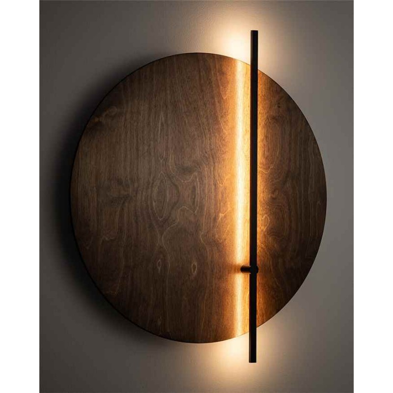 Бра, настенный светильник Nowodvorski 11432 Sunset D LED-модуль 1x7W 3000K 65Lm IP20 коричневый