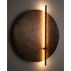 Бра, настенный светильник Nowodvorski 11432 Sunset D LED-модуль 1x7W 3000K 65Lm IP20 коричневый