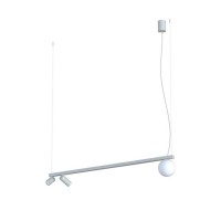 Подвесной светильник, люстра Nowodvorski 11450 Fourty III GU10+G9 3x10W IP20 Silk Светло-серый