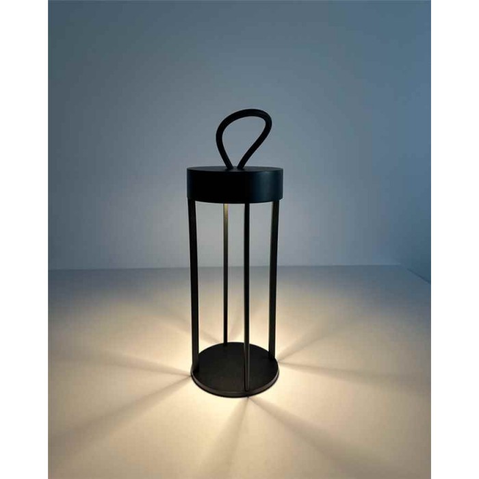 Світильник портативний вуличний Nowodvorski 11536 Nala LED 1x4W 2700K 170Lm IP54 чорний