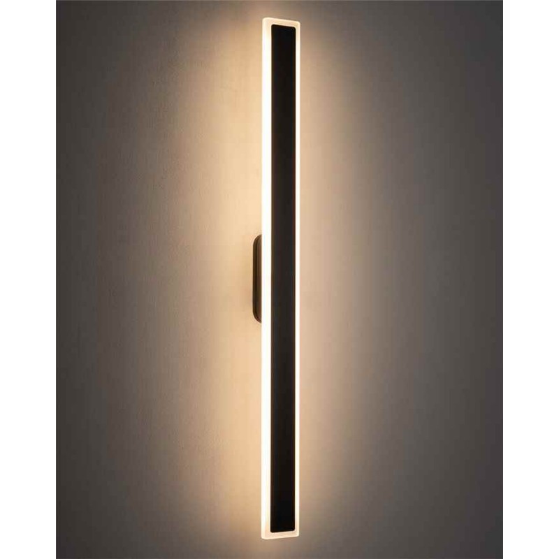 Светильник настенный уличный Nowodvorski 11553 Isla LED 1x22W 3000K 1200Lm IP54 черный