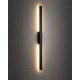 Настенный уличный светильник Nowodvorski 11555 Demi LED M 1x18W 3000K 1200Lm IP54 черный