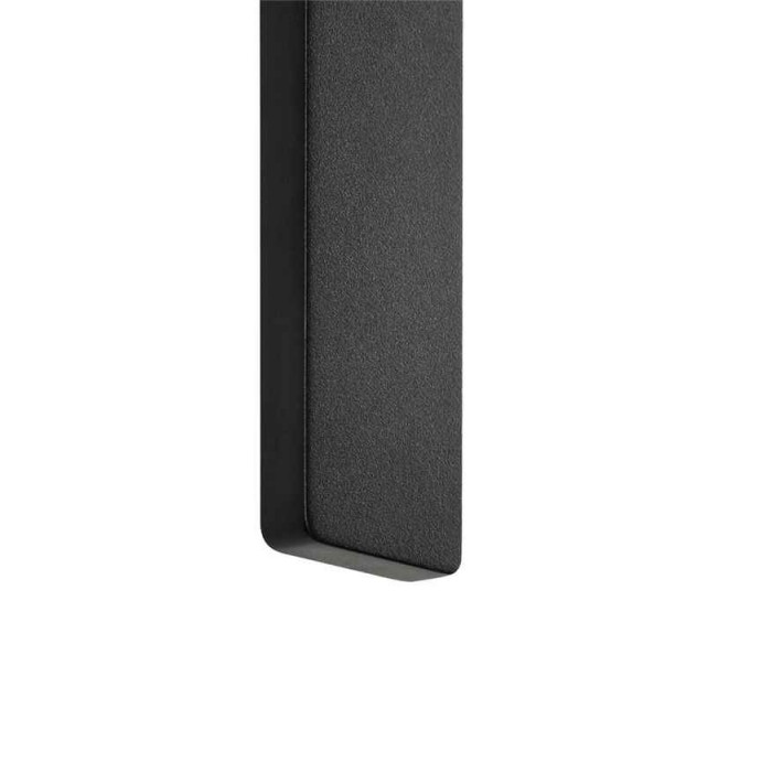 Светильник настенный уличный Nowodvorski 11558 Demi LED L 1x24W 3000K 1500Lm IP54 черный Светильник настенный уличный Nowodvorski 11558 Demi LED L 1x24W 3000K 1500Lm IP54 черный