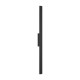 Настенный уличный светильник Nowodvorski 11555 Demi LED M 1x18W 3000K 1200Lm IP54 черный