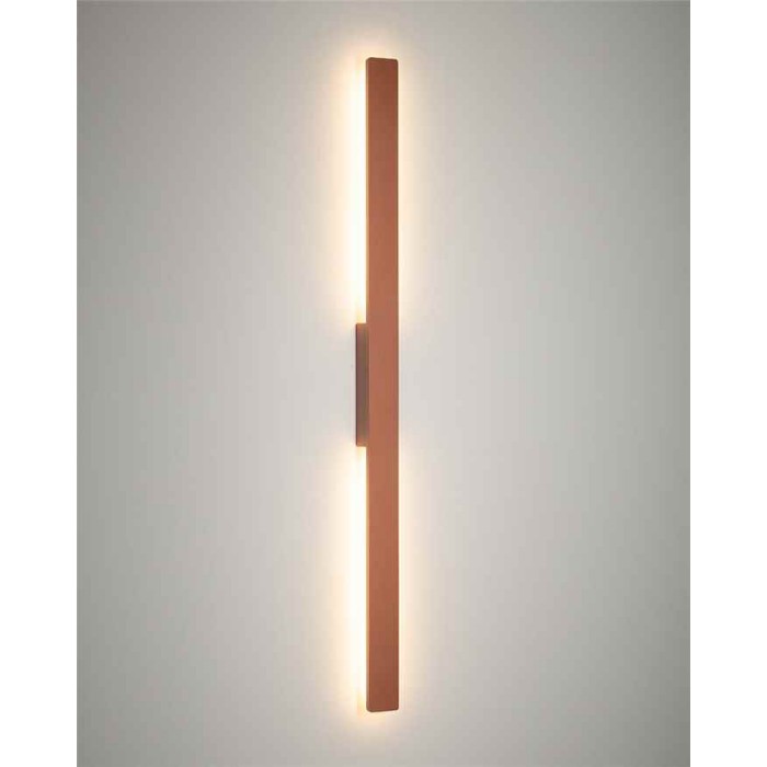 Светильник настенный уличный Nowodvorski 11557 Demi LED M 1x18W 3000K 1200Lm IP54 кирпичный Светильник настенный уличный Nowodvorski 11557 Demi LED M 1x18W 3000K 1200Lm IP54 кирпичный