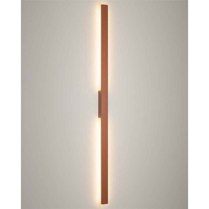 Светильник настенный уличный Nowodvorski 11561 Demi LED L 1x24W 3000K 1500Lm IP54 кирпичный