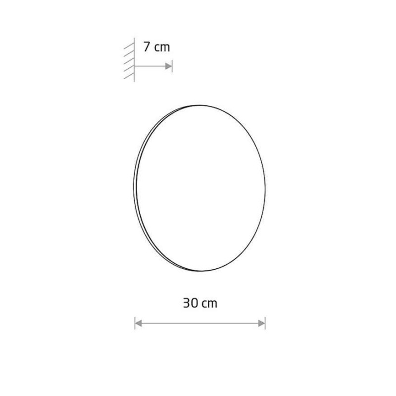 Светильник настенный уличный Nowodvorski 11573 Aria LED XL 1x15W 3000K 1100Lm IP54 песочный