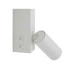 Настенный светильник Nowodvorski 11578 Easy Left GU10 MR11 10W + LED 11W 3000K 450Lm IP20 Белый