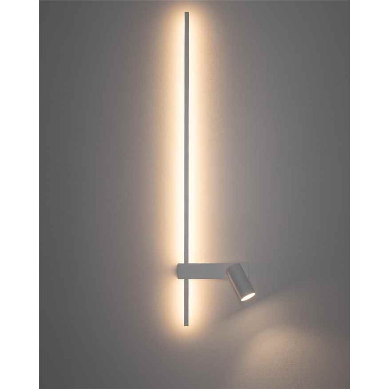 Настенный светильник Nowodvorski 11578 Easy Left GU10 MR11 10W + LED 11W 3000K 450Lm IP20 Белый