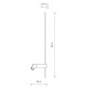 Настенный светильник Nowodvorski 11580 Easy Right GU10 MR11 10W + LED 11W 3000K 450Lm IP20 Белый