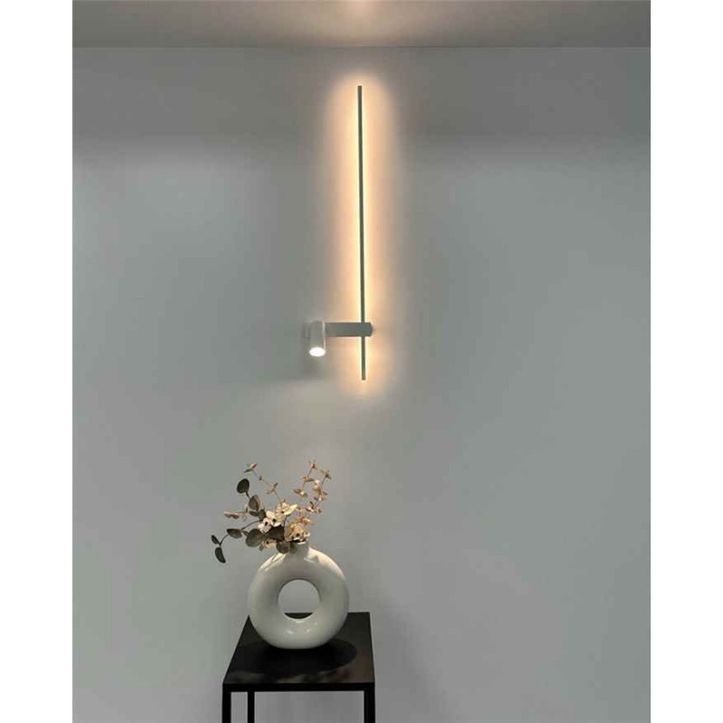 Настенный светильник Nowodvorski 11580 Easy Right GU10 MR11 10W + LED 11W 3000K 450Lm IP20 Белый