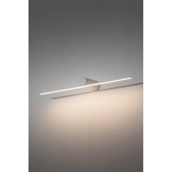 Подсветка для картин, бра, настенный светильник Nowodvorski 11587 Spin S LED 1x10W 3000K 400Lm IP20 белый