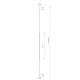 Светильник на растяжке Nowodvorski 11606 Vertic LED White, 19 Вт, 3000K