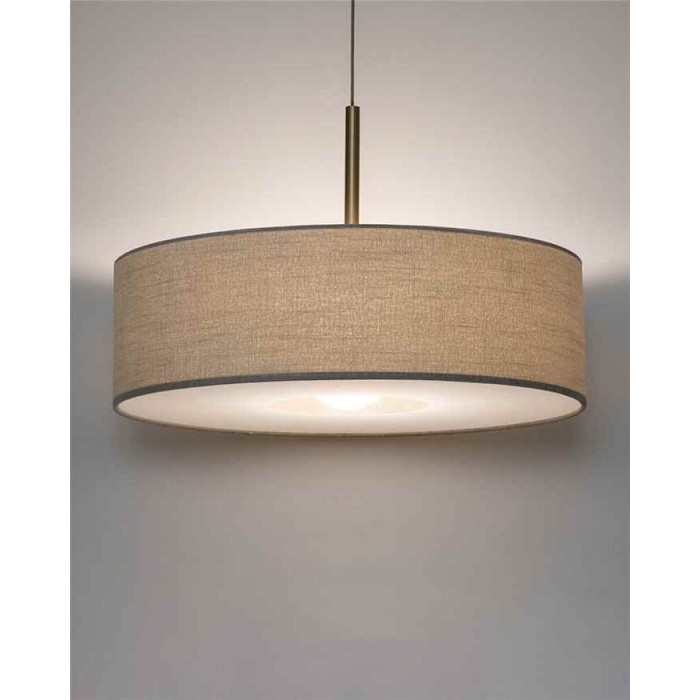 Подвесной светильник, люстра Nowodvorski 11653 Santana L E27 1x25W IP20 бежевый