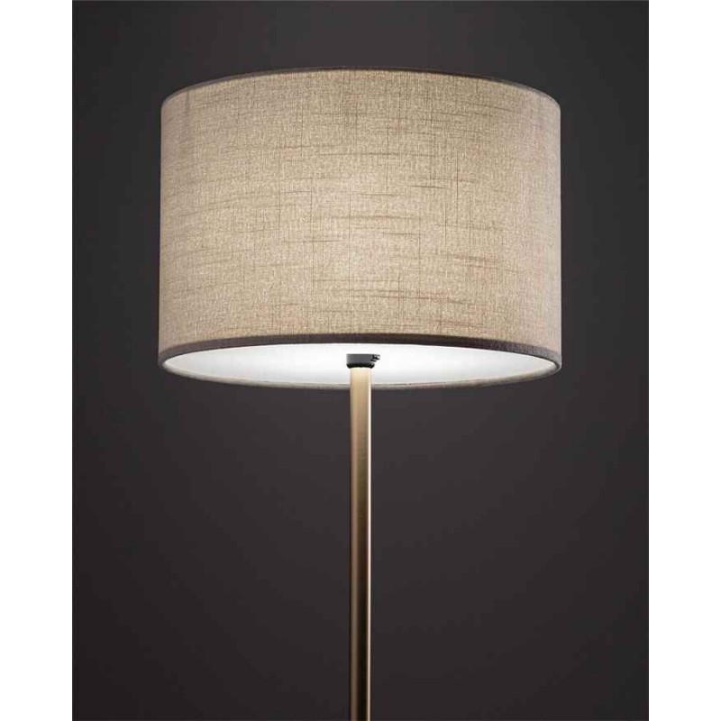 Торшер - Nowodvorski 11656 Santana E27 1x25W IP20 бежевый