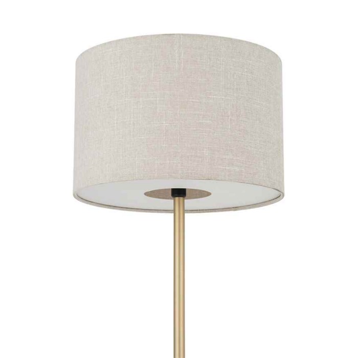 Торшер - Nowodvorski 11656 Santana E27 1x25W IP20 бежевый