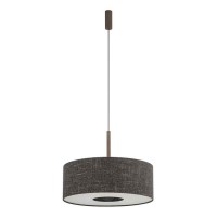 Підвісний світильник, люстра Nowodvorski 11659 Amarela M E27 1x25W IP20 графітовий