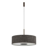 Підвісний світильник, люстра Nowodvorski 11660 Amarela L E27 1x25W IP20 графітовий