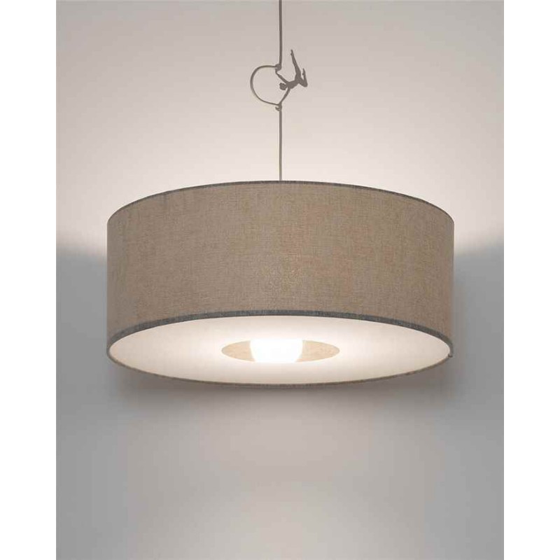 Подвесной светильник, люстра Nowodvorski 11665 Cedro M E27 1x25W IP20 светло-серый