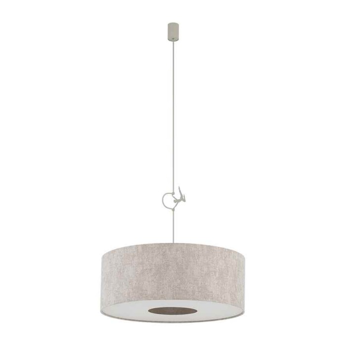 Подвесной светильник, люстра Nowodvorski 11665 Cedro M E27 1x25W IP20 светло-серый