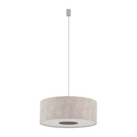 Підвісний світильник, люстра Nowodvorski 11665 Cedro M E27 1x25W IP20 світло-сірий