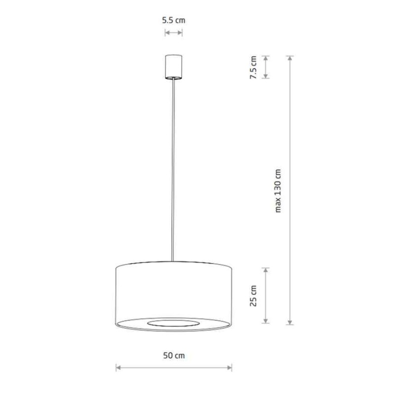Подвесной светильник, люстра Nowodvorski 11674 Lago M E27 1x25W IP20 серый