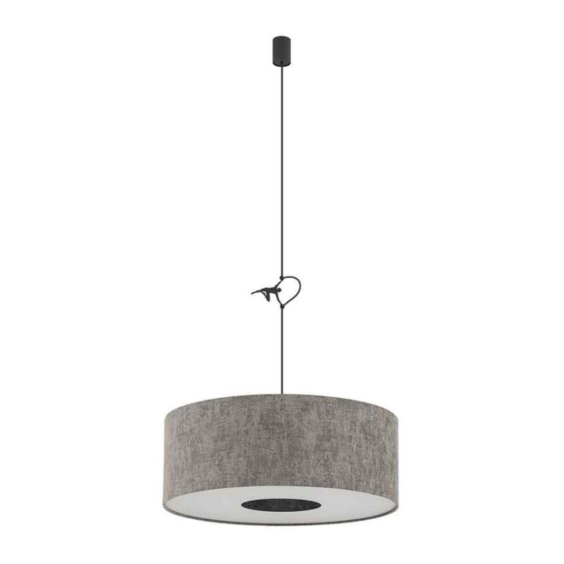 Подвесной светильник, люстра Nowodvorski 11674 Lago M E27 1x25W IP20 серый