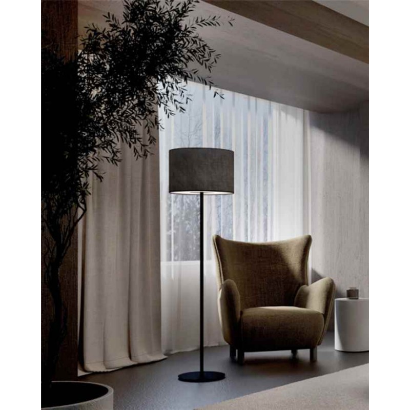 Торшер - Nowodvorski 11676 Lago E27 1x25W IP20 серый