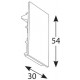 Заглушка - LTX 06.R/SECAP.WH In_Line End Cap R/S