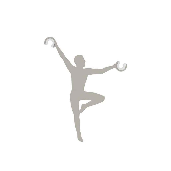 Декоративная ручка для регулировки кабеля Nowodvorski 11796 Acrobat светло-серая