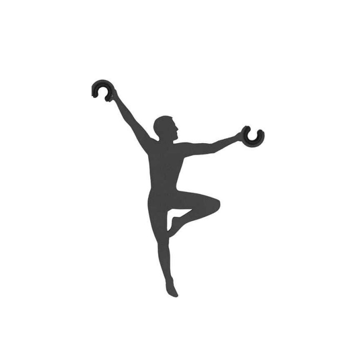 Декоративная ручка для регулировки кабеля Nowodvorski 11797 Acrobat темно-серая