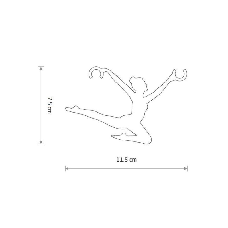 Декоративна ручка для регулювання кабелю Nowodvorski 11800 Ballerina біла