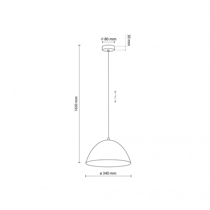 Підвісний світильник TK Lighting 10657