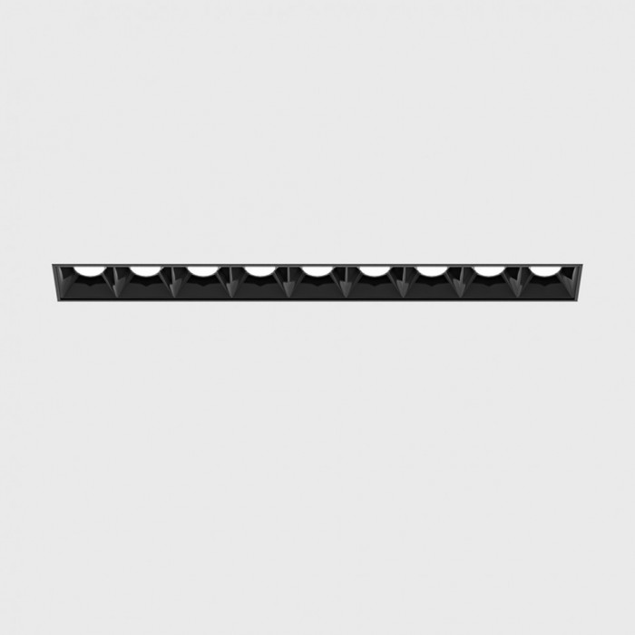 Точечный светильник LTX 01.2181.14.930.BK + VARIO FRAME3 Vario Comfort 218 Trimless, 14 Вт, 1005 лм, 3000K