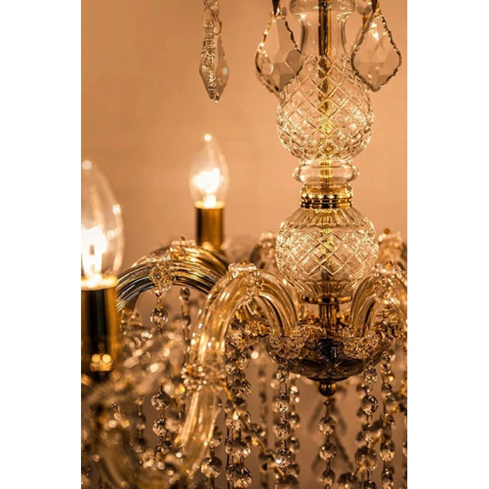 Люстра - Zuma Line 14004/8-GLD Chateau