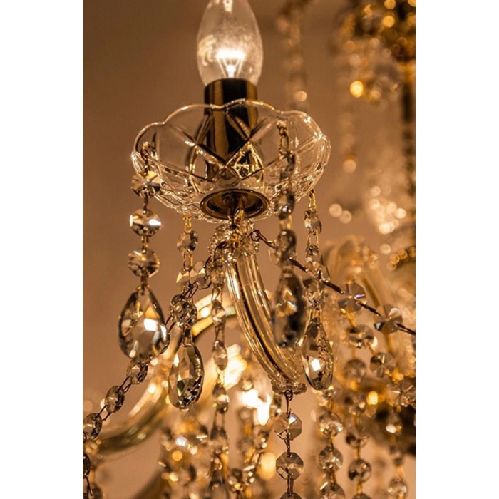 Люстра - Zuma Line 14004/8-GLD Chateau