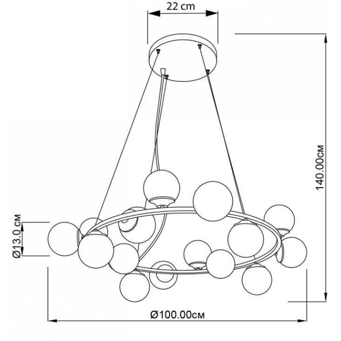 Люстра - Imperium Light 14016100.12.01 Frost