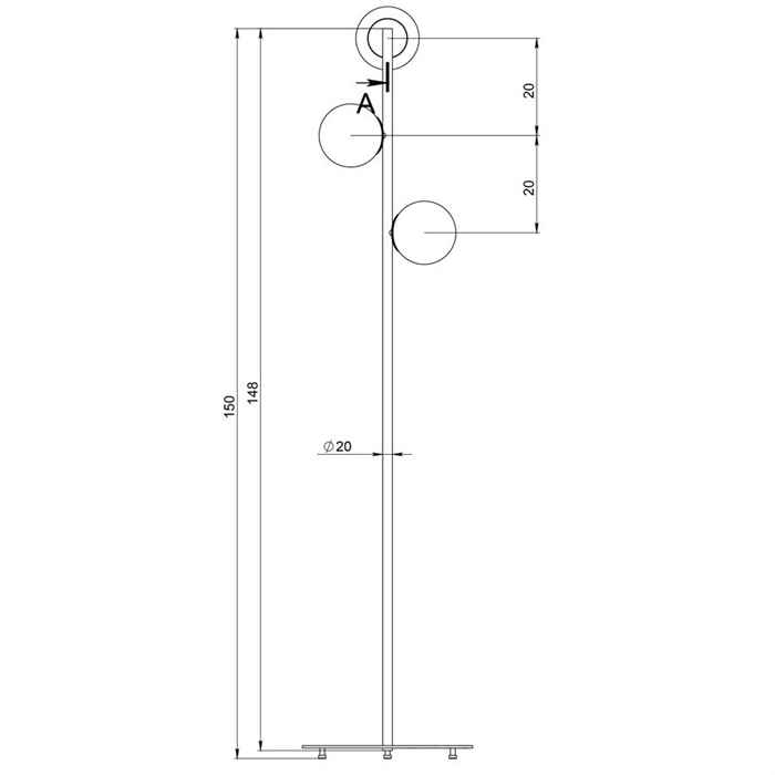 Торшер - Imperium Light 1403150.05.69 Frost
