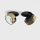 Точечный светильник LTX 01.9533.14.930.BK + SOL RING BRASS Sol In