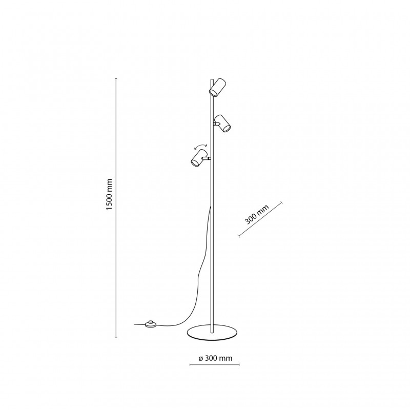 Торшер - TK Lighting 16064 Top