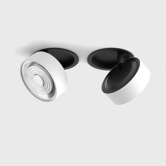 Точковий світильник LTX 01.9533.14.940.BK + SOL RING WHITE Sol In