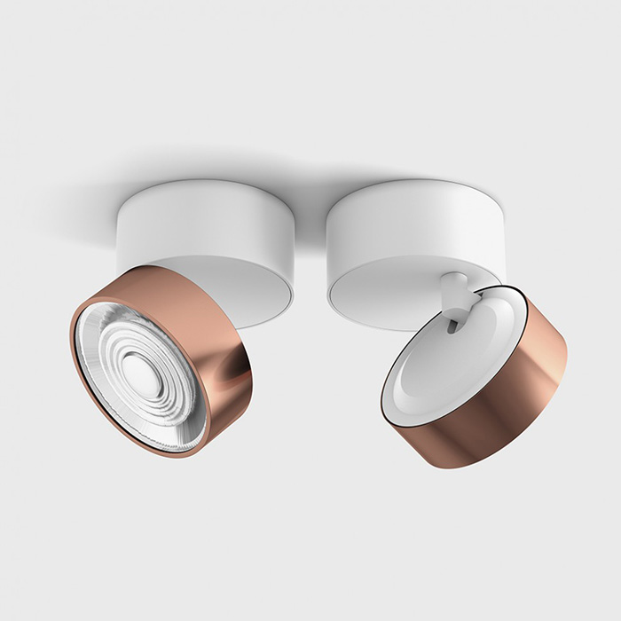 Точковий світильник LTX 02.9533.14.930.WH + SOL RING COPPER Sol Surf