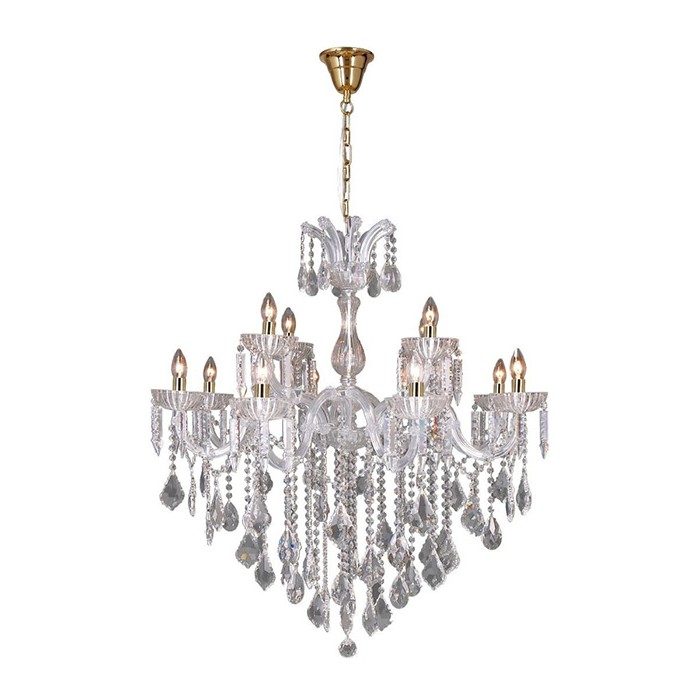 Люстра - Zuma Line 17801/10+5-GLD Chateau