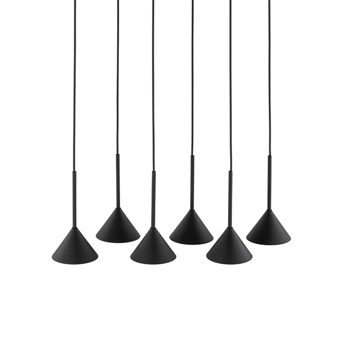 Подвесной светильник TK Lighting 10306 Cono Black Mini 6