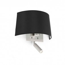 Бра - Faro 20024 Volta Black wall lamp with reader