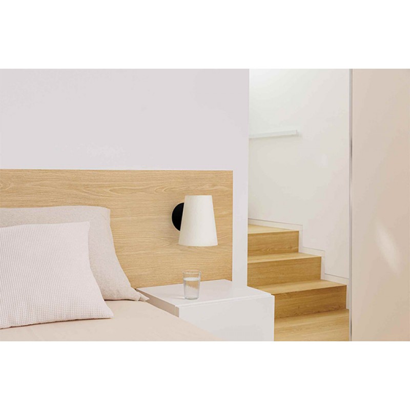 Бра - Faro 20031-88 LUPE Black/beige table lamp