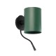 Бра - Faro 20032-81 Guadalupe Black/green wall lamp with reader