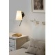 Бра - Faro 20032-88 LUPE Black/beige table lamp with reader